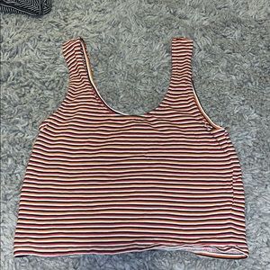 Stripe Crop Top